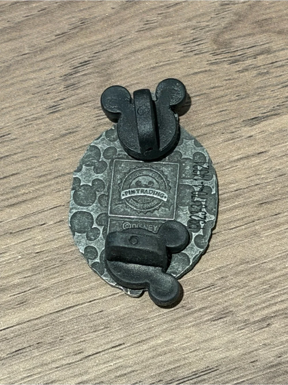 ⭐️3/$15⭐️ Disney Glow Portrait Enamel Pin — Green & Silver